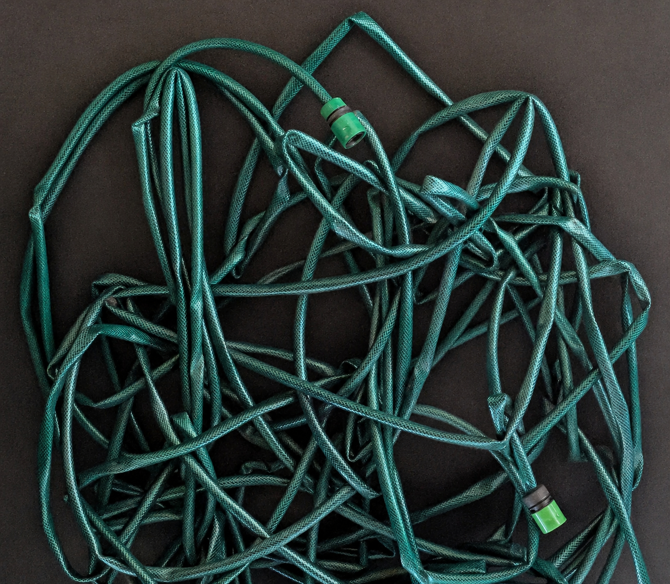 Installation view of Infinite Spill
